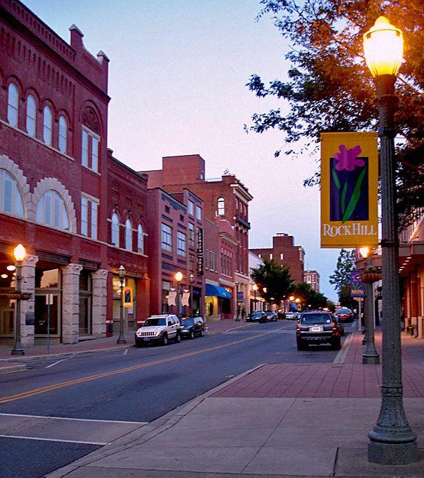 Downtown Street of Rockville, SC