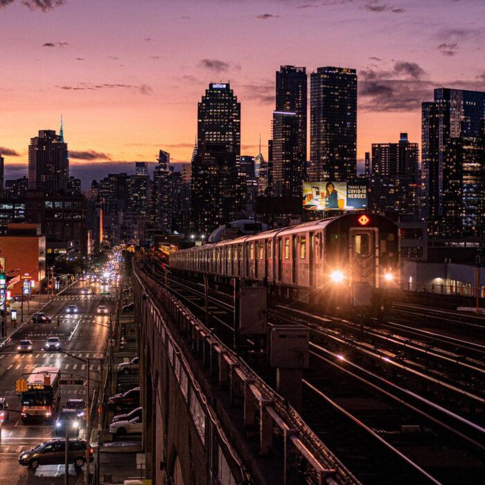 Image of Queens, NY at Dusk. Williams Media is a web design agency located in Queens, New York